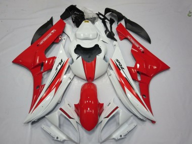 Red White OEM Style - 2006-2007 Yamaha R6