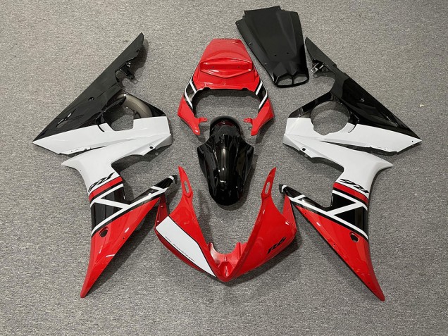 Red White and Black - 2003-2004 Yamaha R6 Red White and Black - 2003-2004 Yamaha R6
