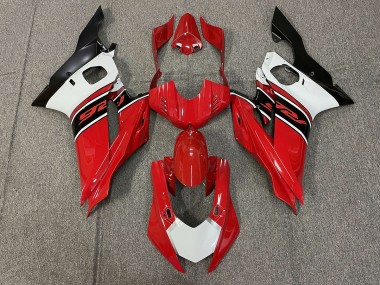 Red White and Black - 2017-2021 Yamaha R6
