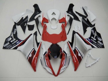 Red White and Black Style - 2013-2016 Triumph Daytona 675