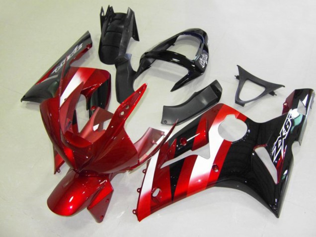Red and Black - 2003-2004 Kawasaki ZX6R