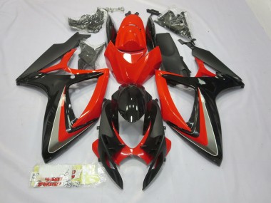 Red and Black - 2006-2007 Suzuki GSXR 600-750