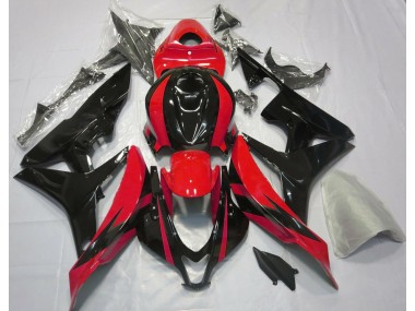Red and Black OEM Design - 2007-2008 Honda CBR600RR