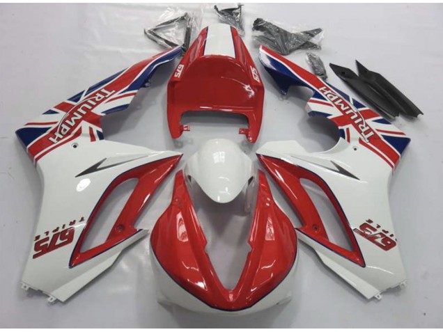 Red and White - 2009-2012 Triumph Daytona 675 Red and White - 2009-2012 Triumph Daytona 675