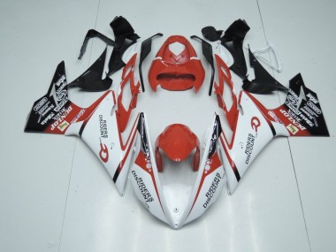 Red and White - 2013-2016 Triumph Daytona 675