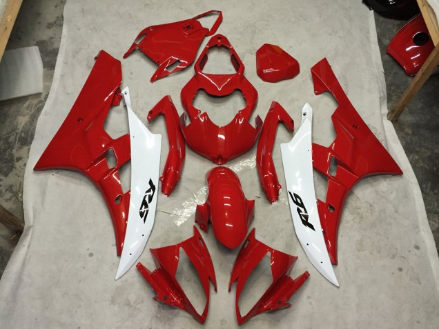 Red and White C2W - 2006-2007 Yamaha R6 Red and White C2W - 2006-2007 Yamaha R6