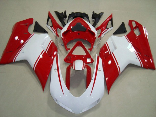 Red and White Pin - 2007-2014 Ducati Ducati 848 1098 1198 Red and White Pin - 2007-2014 Ducati Ducati 848 1098 1198