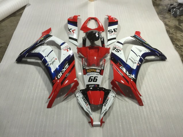 Red blue and White Race - 2011-2015 Kawasaki ZX10R