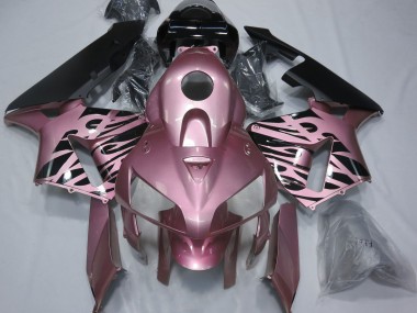 Rose Pink Flame - 2005-2006 Honda CBR600RR