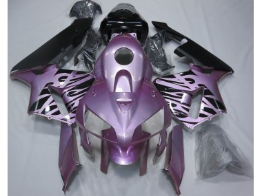 Rose Purple Flame - 2005-2006 Honda CBR600RR