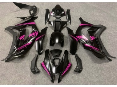 Satin Black & Pink - 2016-2019 Kawasaki ZX10R