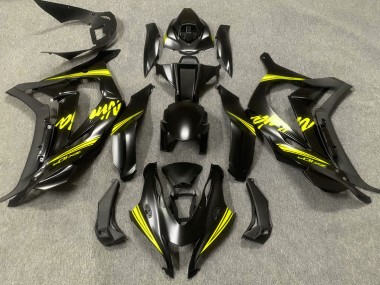 Satin Black & Yellow - 2016-2019 Kawasaki ZX10R