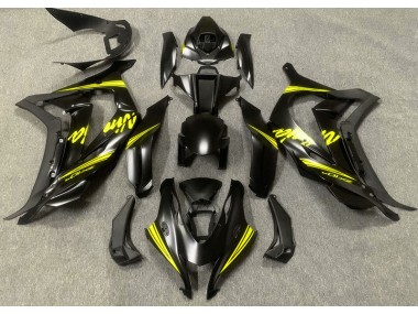 Satin Black & Yellow - 2016-2019 Kawasaki ZX10R