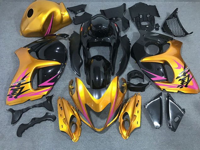 Shiny Gold with Black - 2008-2020 Suzuki GSXR 1300 Hayabusa Shiny Gold with Black - 2008-2020 Suzuki GSXR 1300 Hayabusa