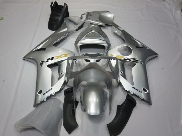 Silver OEM Style - 2003-2004 Kawasaki ZX6R Silver OEM Style - 2003-2004 Kawasaki ZX6R