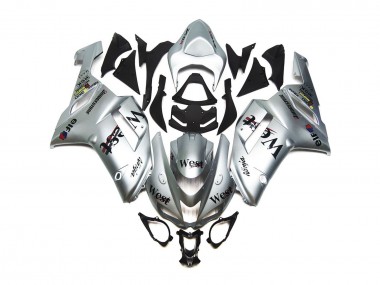 Silver West Gloss - 2007-2008 Kawasaki ZX6R