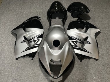 Silver and Black - 1997-2007 Suzuki GSXR 1300 Hayabusa