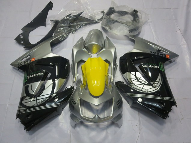 Silver and Black - 2008-2012 Kawasaki Ninja 250 Silver and Black - 2008-2012 Kawasaki Ninja 250