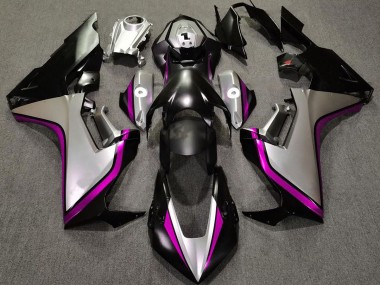 Silver and Black & Pink - 2017-2023 Honda CBR1000RR