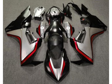 Silver and Black & Red - 2017-2023 Honda CBR1000RR