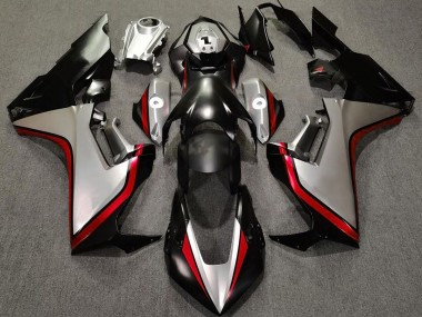 Silver and Black & Red - 2017-2023 Honda CBR1000RR
