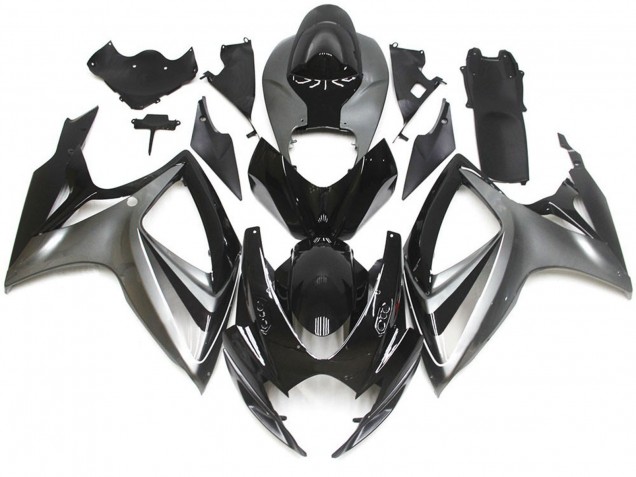 Silver and Black Special OEM Style - 2006-2007 Suzuki GSXR 600-750 Silver and Black Special OEM Style - 2006-2007 Suzuki GSXR 600-750