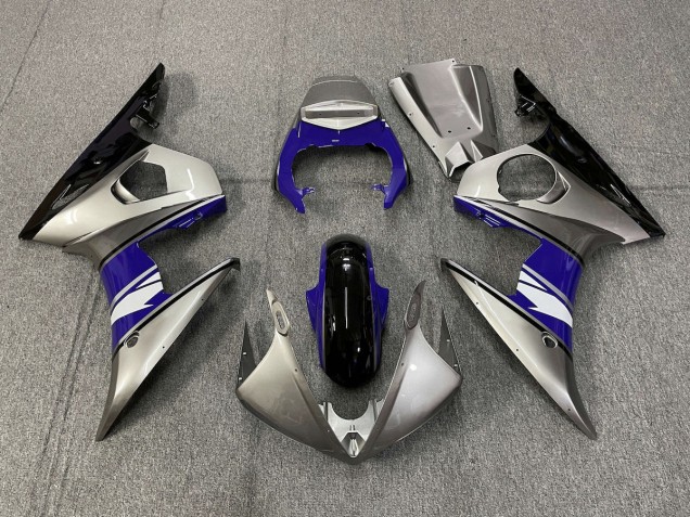 Silver and Purple style - 2003-2004 Yamaha R6 Silver and Purple style - 2003-2004 Yamaha R6