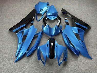 Sky Blue and Black - 2006-2007 Yamaha R6