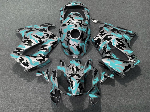 Teal Camo - 2002-2012 Honda VFR800 Teal Camo - 2002-2012 Honda VFR800