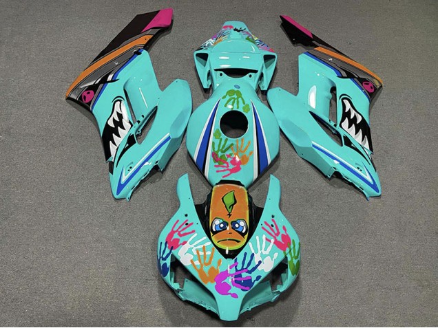 Teal Shark - 2004-2005 Honda CBR1000RR Teal Shark - 2004-2005 Honda CBR1000RR