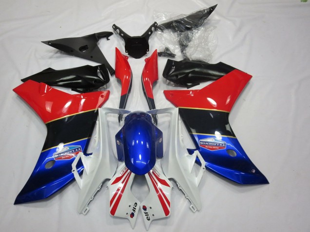 Tri Color Gold Stripe - 2011-2012 Honda CBR600F Tri Color Gold Stripe - 2011-2012 Honda CBR600F