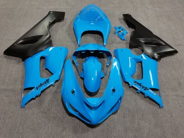 Vibrant Blue - 2005-2006 Kawasaki ZX6R