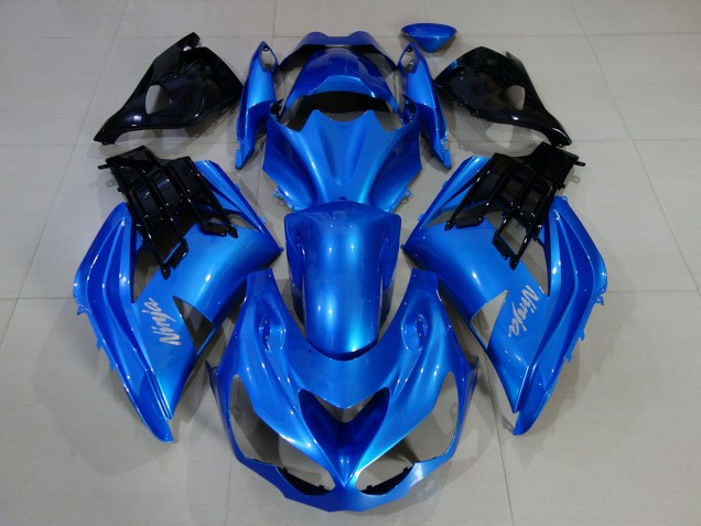 Vibrant Blue & Gloss Black - 2012-2021 Kawasaki ZX14R