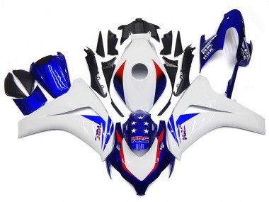 Vibrant Blue Star - 2008-2011 Honda CBR1000RR