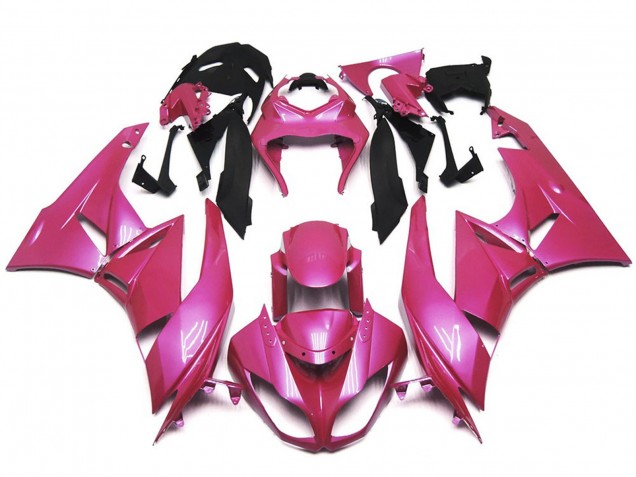 Vibrant Gloss Pink - 2009-2012 Kawasaki ZX6R Vibrant Gloss Pink - 2009-2012 Kawasaki ZX6R