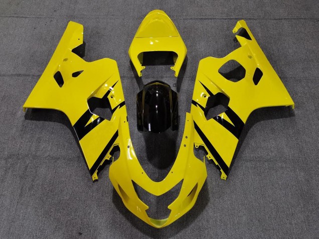 Vibrant Gloss Yellow Custom OEM Style - 2004-2005 Suzuki GSXR 600-750
