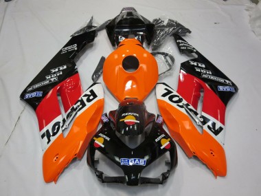 Vibrant Repsol with Logos - 2004-2005 Honda CBR1000RR