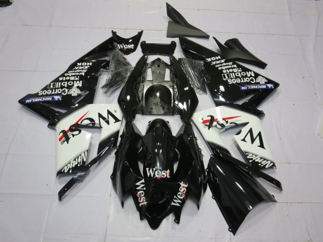 West White Black - 2004-2005 Kawasaki ZX10R