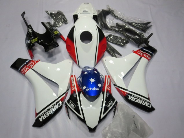 White Carrera - 2008-2011 Honda CBR1000RR