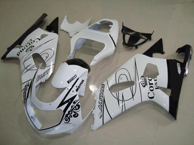 White Corona - 2001-2003 Suzuki GSXR 600-750 White Corona - 2001-2003 Suzuki GSXR 600-750