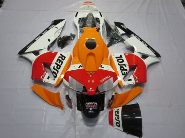 White Orange Repsol - 2003-2004 Honda CBR600RR