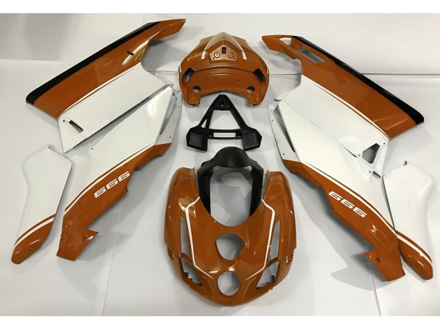 White Orange and Black - 2003-2004 Ducati Ducati 749 999