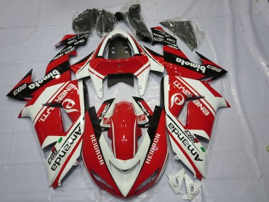 White Red - 2006-2007 Kawasaki ZX10R