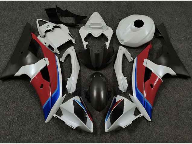 White Red and Blue - 2008-2016 Yamaha R6