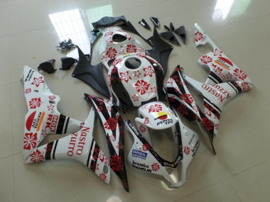 White and Red Nastro Azzurro - 2007-2008 Honda CBR600RR