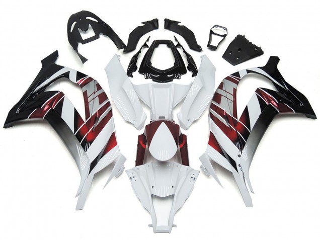 White and Silver - 2016-2019 Kawasaki ZX10R White and Silver - 2016-2019 Kawasaki ZX10R