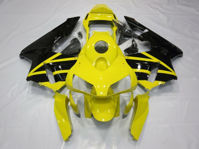 Yellow & Black OEM Style - 2003-2004 Honda CBR600RR Yellow & Black OEM Style - 2003-2004 Honda CBR600RR