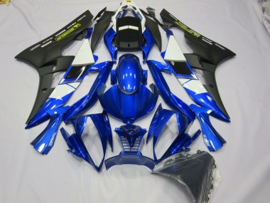 Depp Blue with Yellow Decal - 2006-2007 Yamaha R6