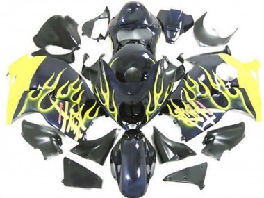 Yellow Flame - 1997-2007 Suzuki GSXR 1300 Hayabusa