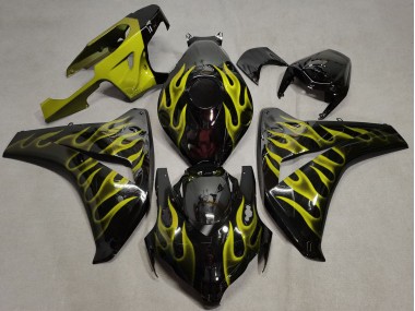 Yellow Flame - 2008-2011 Honda CBR1000RR